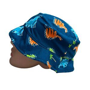 Floatimini Bucket Hat Dinosaur Print size 12-24 mos Sun Protection Beach Swim